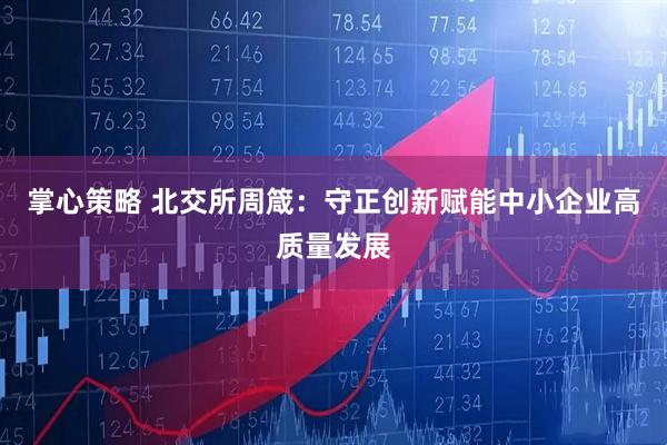 掌心策略 北交所周箴:守正创新赋能中小企业高质量发展